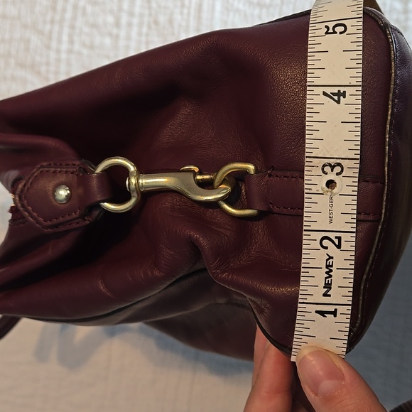Coach Burgundy Satchel - Picture 9 of 9
